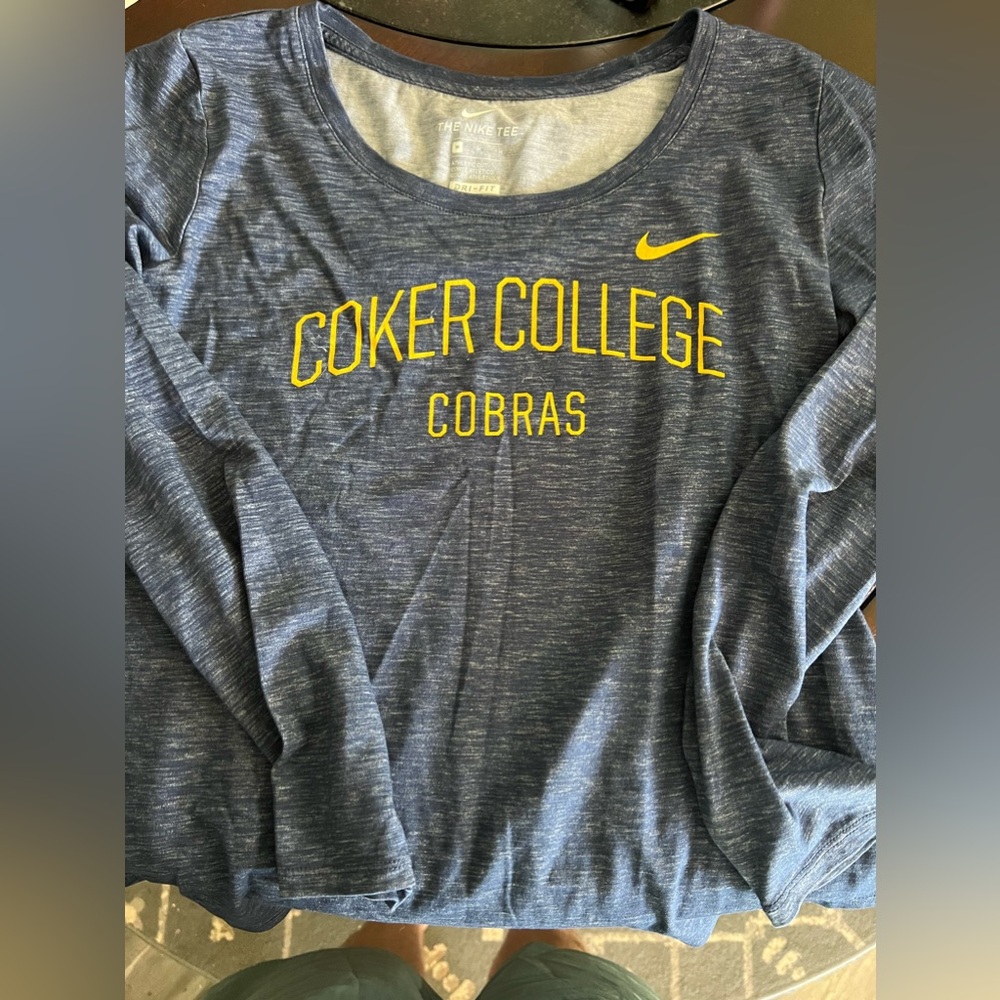 Women’s Nike Coker College Long Sleeve Tee